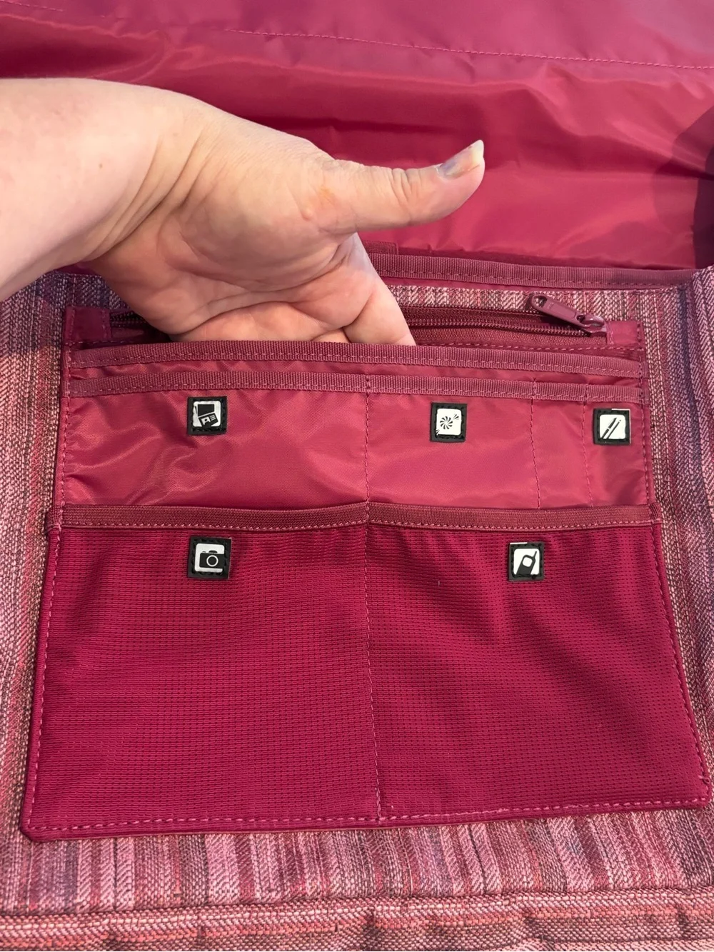 OGIO Computer Messager Bag Computer Wine Burgundy NICE Crossbody